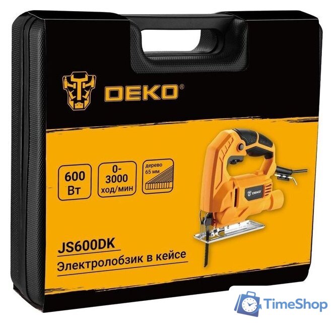 Электролобзик Deko JS600DK 084-1102 (кейс) - Изображение №5 — Интернет-магазин Time-Shop