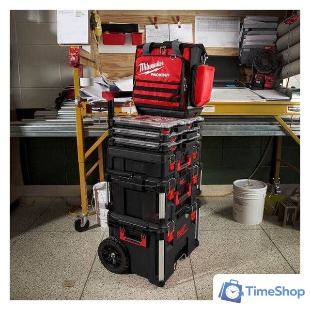 Органайзер Milwaukee Packout Slim Organiser 4932471064 - Изображение №5 — Интернет-магазин Time-Shop