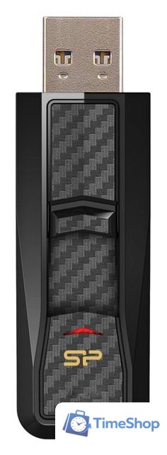 USB Flash Silicon-Power Blaze B50 128GB (SP128GBUF3B50V1K) - Изображение №1 — Интернет-магазин Time-Shop