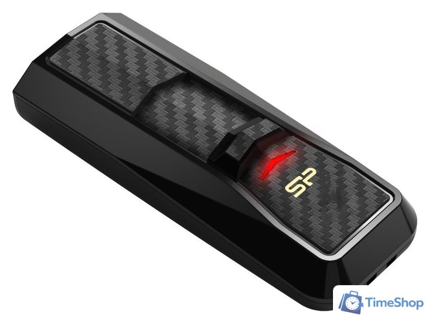 USB Flash Silicon-Power Blaze B50 128GB (SP128GBUF3B50V1K) - Изображение №2 — Интернет-магазин Time-Shop