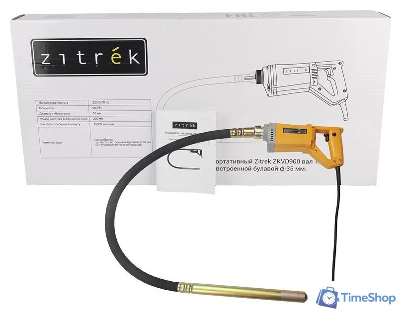 Вибратор глубинный Zitrek ZKVD950 083-3205 - Изображение №5 — Интернет-магазин Time-Shop