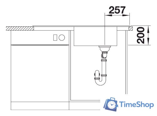 Кухонная мойка Blanco FARON XL 6 S 524803 - Изображение №5 — Интернет-магазин Time-Shop