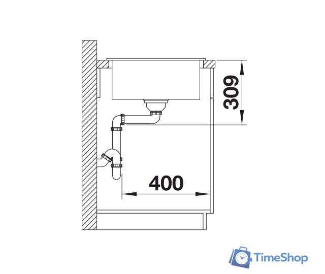 Кухонная мойка Blanco FARON XL 6 S 524803 - Изображение №7 — Интернет-магазин Time-Shop