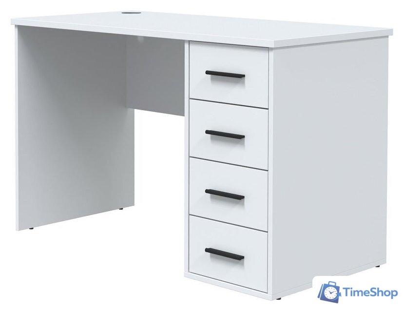 Стол Интерлиния Skill-07 (белый/белый) - Изображение №1 — Интернет-магазин Time-Shop