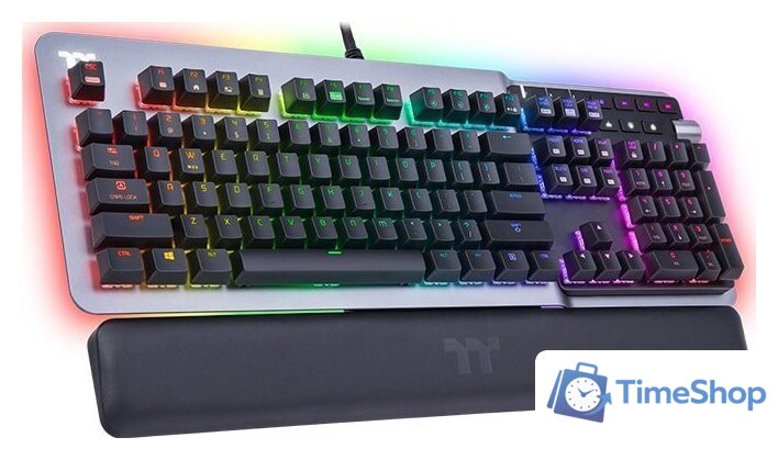 Клавиатура Thermaltake Argent K5 RGB (Cherry MX Speed Silver) - Изображение №2 — Интернет-магазин Time-Shop