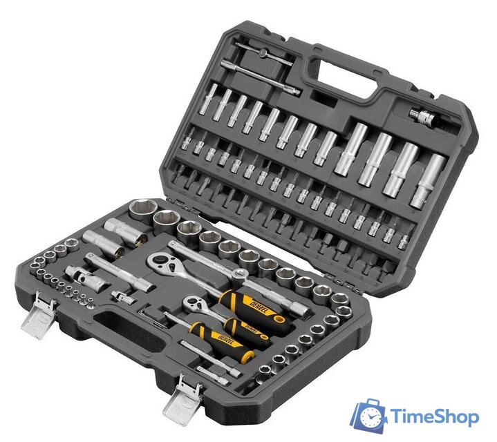 Универсальный набор инструментов Denzel 15813 (94 предмета) - Изображение №1 — Интернет-магазин Time-Shop