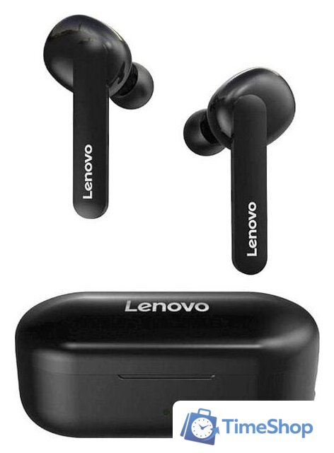 Наушники Lenovo HT28 (черный) - Изображение №1 — Интернет-магазин Time-Shop