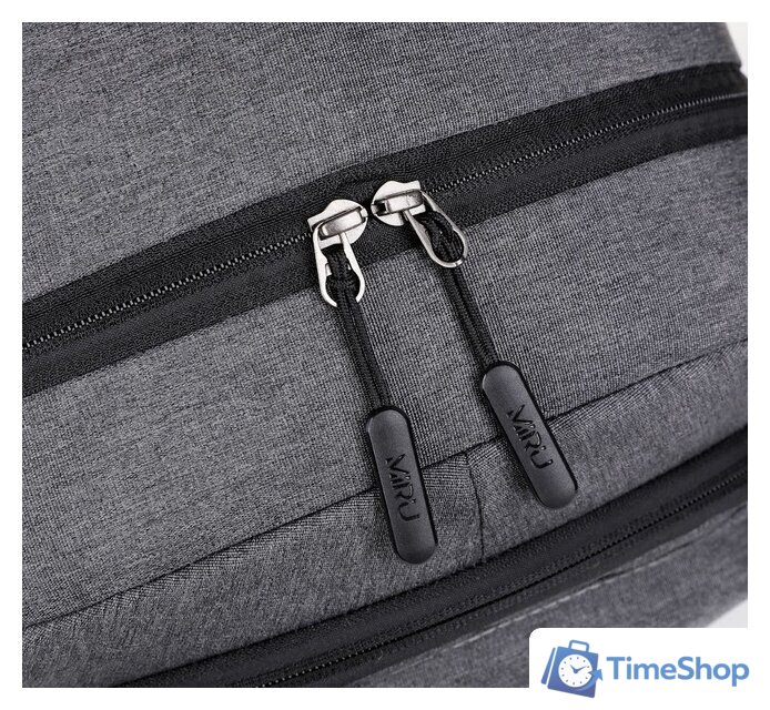 Городской рюкзак Miru Sallerus 15.6 (серый) - Изображение №17 — Интернет-магазин Time-Shop