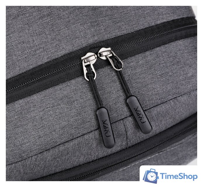 Городской рюкзак Miru Sallerus 15.6 (серый) - Изображение №11 — Интернет-магазин Time-Shop