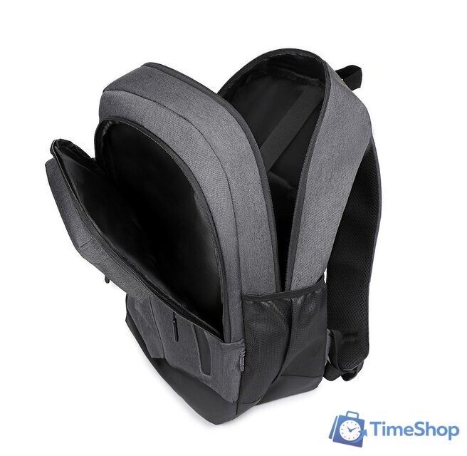 Городской рюкзак Miru Sallerus 15.6 (серый) - Изображение №21 — Интернет-магазин Time-Shop