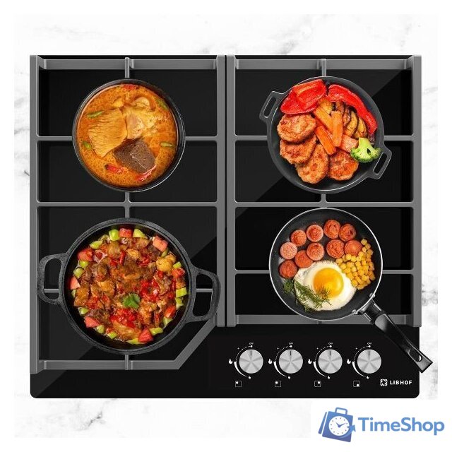 Варочная панель Libhof GH-604 (черный) - Изображение №10 — Интернет-магазин Time-Shop