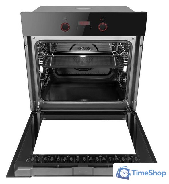 Электрический духовой шкаф Kernau KBO 1076 P S PT B - Изображение №2 — Интернет-магазин Time-Shop