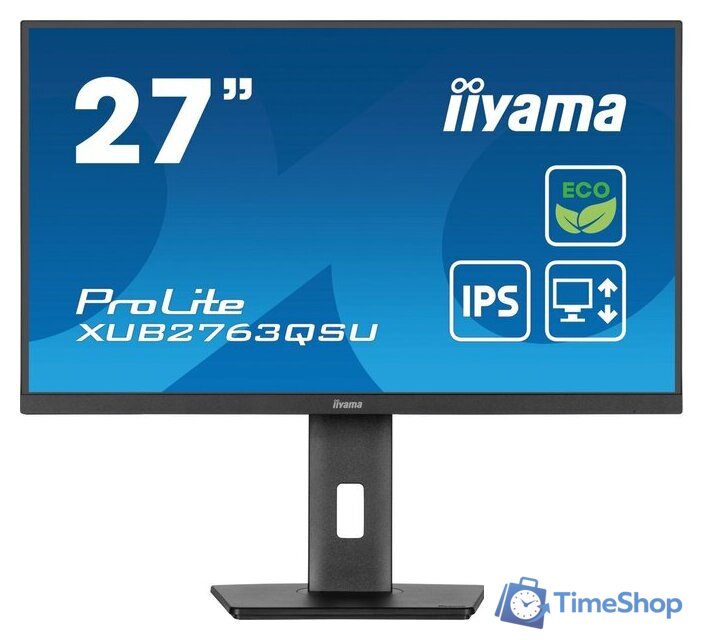 Монитор iiyama ProLite XUB2763QSU-B1 - Изображение №1 — Интернет-магазин Time-Shop