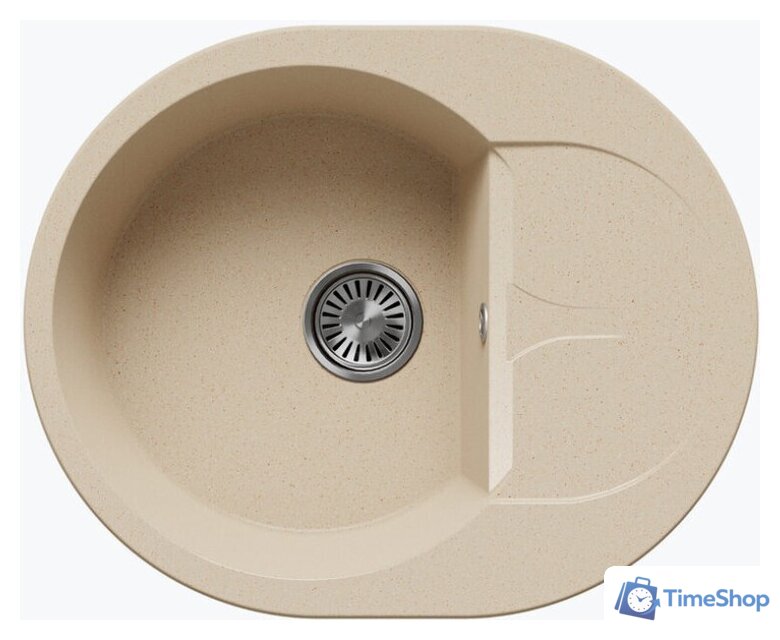 Кухонная мойка Polygran Atol-620 (опал) - Изображение №1 — Интернет-магазин Time-Shop