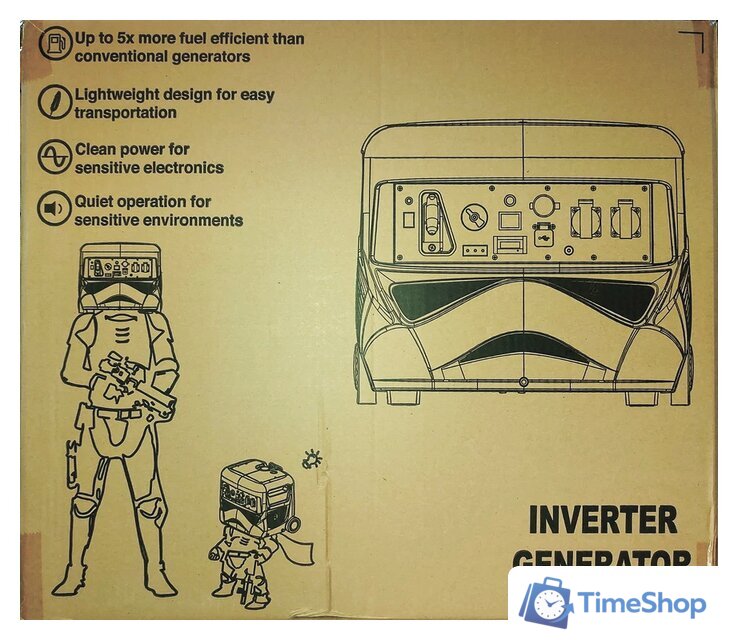 Бензиновый генератор ELP LH45i - Изображение №2 — Интернет-магазин Time-Shop