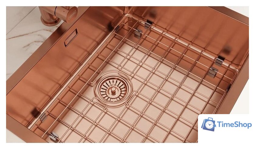 Кухонная мойка Kernau KSS U 61.1 1B SS Copper - Изображение №7 — Интернет-магазин Time-Shop