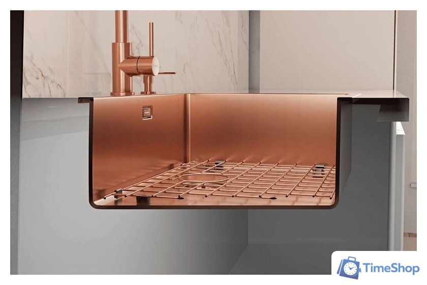Кухонная мойка Kernau KSS U 61.1 1B SS Copper - Изображение №8 — Интернет-магазин Time-Shop