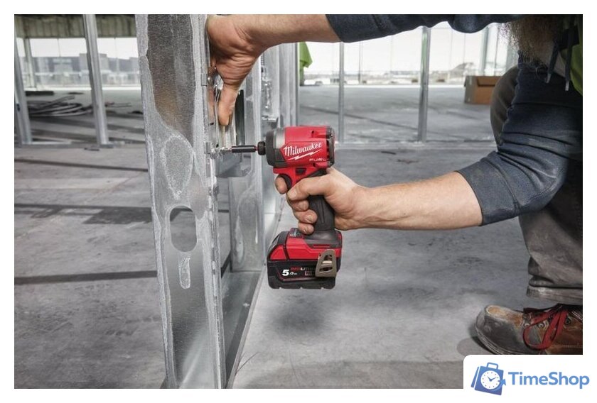 Винтоверт Milwaukee M18 FUEL M18FID3-502X 4933479865 (с 2-мя АКБ, кейс) - Изображение №9 — Интернет-магазин Time-Shop