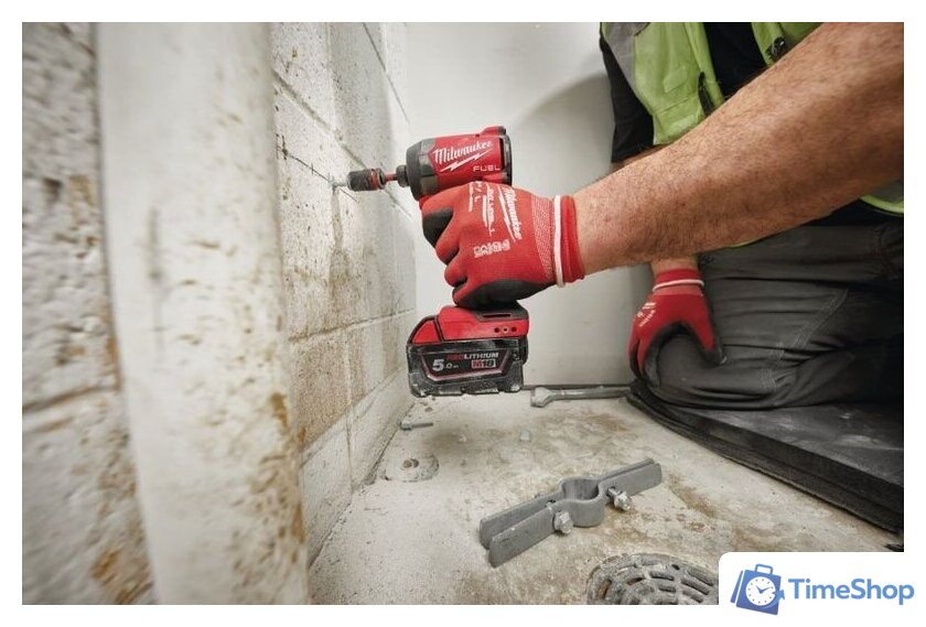 Винтоверт Milwaukee M18 FUEL M18FID3-502X 4933479865 (с 2-мя АКБ, кейс) - Изображение №10 — Интернет-магазин Time-Shop
