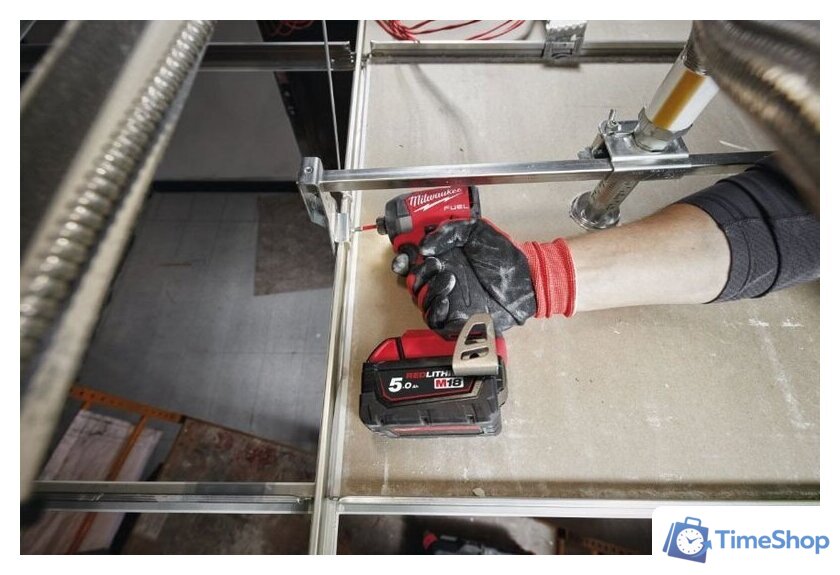 Винтоверт Milwaukee M18 FUEL M18FID3-502X 4933479865 (с 2-мя АКБ, кейс) - Изображение №11 — Интернет-магазин Time-Shop