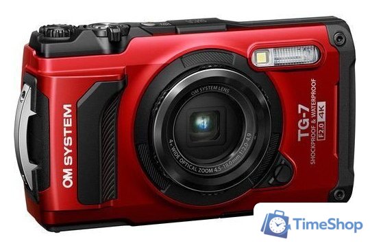 Фотоаппарат Olympus Tough TG-7 (красный) - Изображение №2 — Интернет-магазин Time-Shop