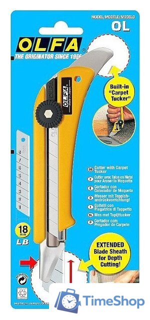 Нож строительный OLFA OL-OL - Изображение №3 — Интернет-магазин Time-Shop