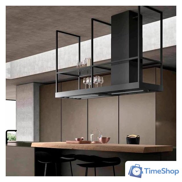 Кухонная вытяжка Faber T-Shelf EV8 BK Matt A180 325.0606.131 - Изображение №2 — Интернет-магазин Time-Shop