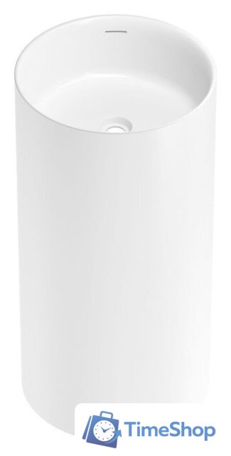 Умывальник Wellsee Chalice Perfection 230611000 (отдельностоящий, без отверстия под смеситель, глянцевый белый) - Изображение №2 — Интернет-магазин Time-Shop