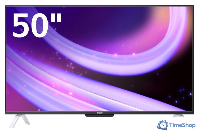 Телевизор Яндекс ТВ Станция QLED с Алисой 50 YNDX-00094 - Изображение №1 — Интернет-магазин Time-Shop