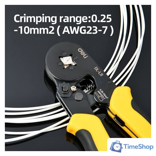 Пресс-клещи Deli DL-L11 - Изображение №3 — Интернет-магазин Time-Shop