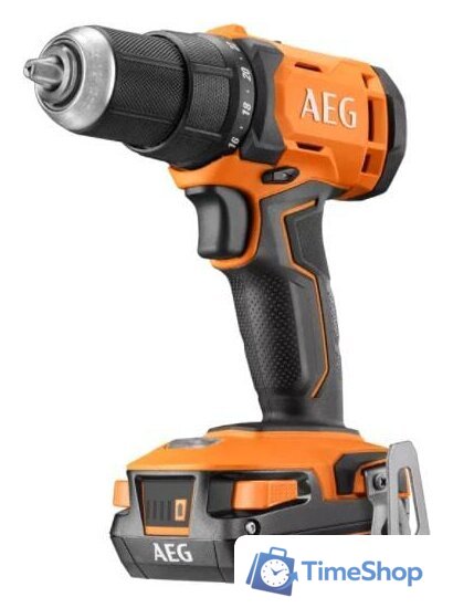 Дрель-шуруповерт AEG Powertools BS 18G4-202C 4935478630 (с 2-мя АКБ, кейс) - Изображение №1 — Интернет-магазин Time-Shop