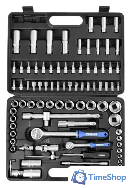 Универсальный набор инструментов Сибин 27765-H94 (94 предметов) - Изображение №1 — Интернет-магазин Time-Shop