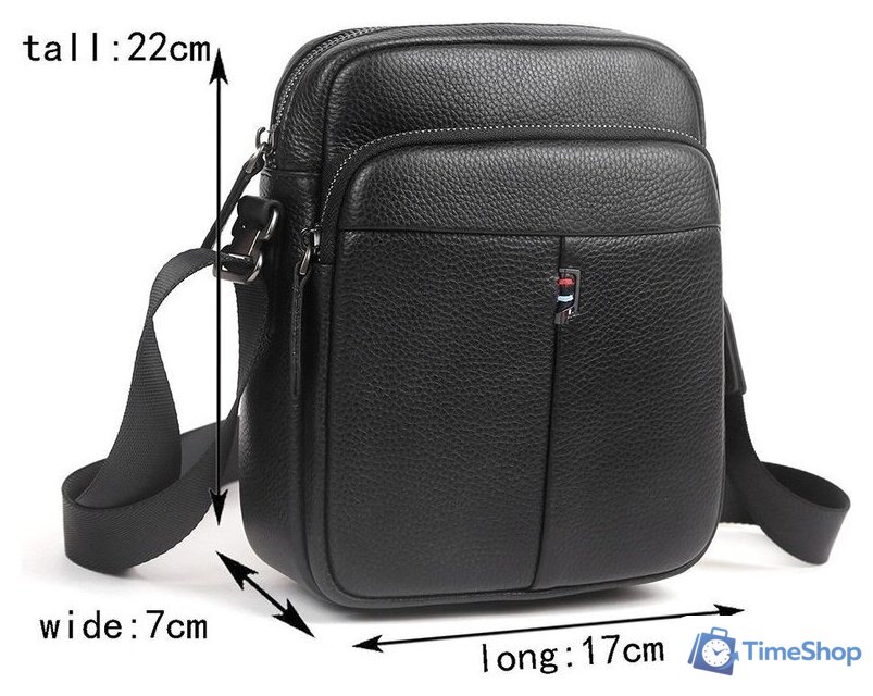 Мужская сумка Mironpan 81294 (черный) - Изображение №6 — Интернет-магазин Time-Shop