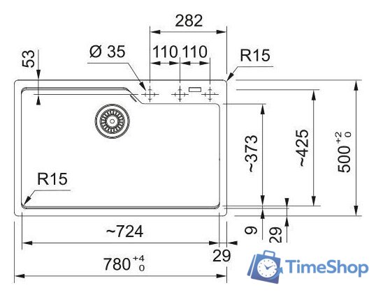Кухонная мойка Franke Maris UBG 610-72 114.0741.506 (графит) - Изображение №2 — Интернет-магазин Time-Shop
