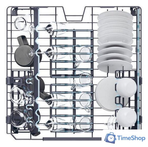 Отдельностоящая посудомоечная машина Haier I-Pro Shine Series 7 XF 4A4M4PX - Изображение №8 — Интернет-магазин Time-Shop