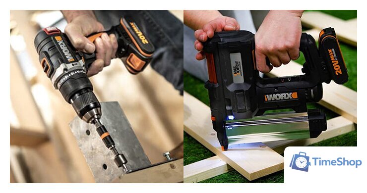 Пылесос Worx WX031.9 (без АКБ и ЗУ) - Изображение №2 — Интернет-магазин Time-Shop