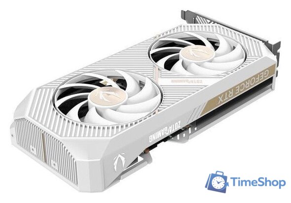 Видеокарта ZOTAC Gaming GeForce RTX 5070 Twin Edge OC White Edition ZT-B50700Q-10P - Изображение №2 — Интернет-магазин Time-Shop