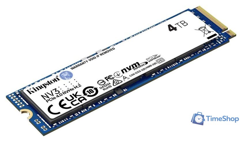 SSD Kingston NV3 4TB SNV3S/4000GBK - Изображение №2 — Интернет-магазин Time-Shop