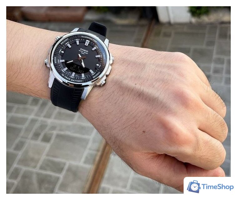 Наручные часы Casio AMW-880-1A - Изображение №5 — Интернет-магазин Time-Shop