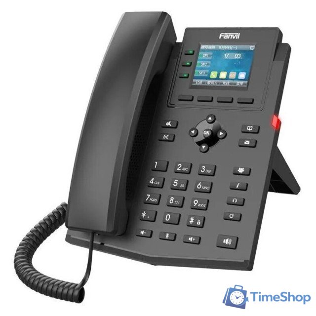 Проводной телефон Fanvil X303-2 Wire - Изображение №1 — Интернет-магазин Time-Shop