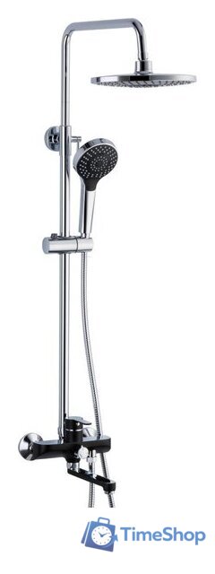 Душевая система  FRAP F2442 (хром/черный) - Изображение №1 — Интернет-магазин Time-Shop