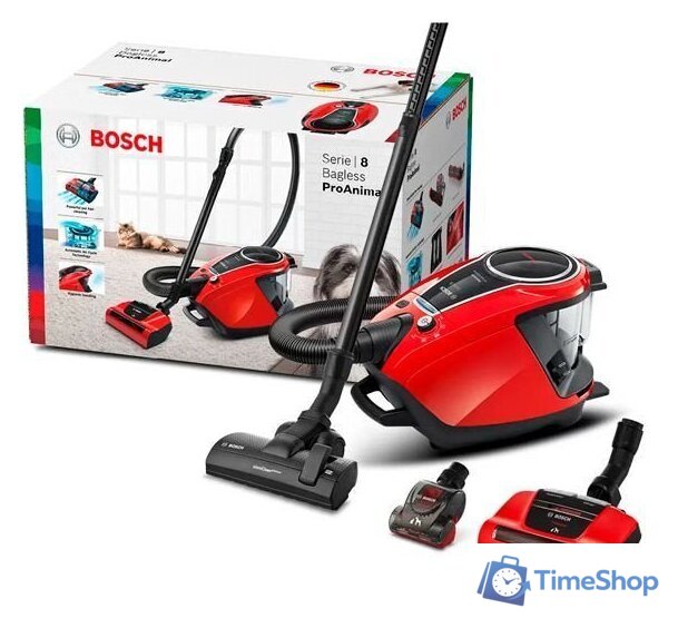 Пылесос Bosch Serie 8 BGS7PET - Изображение №13 — Интернет-магазин Time-Shop