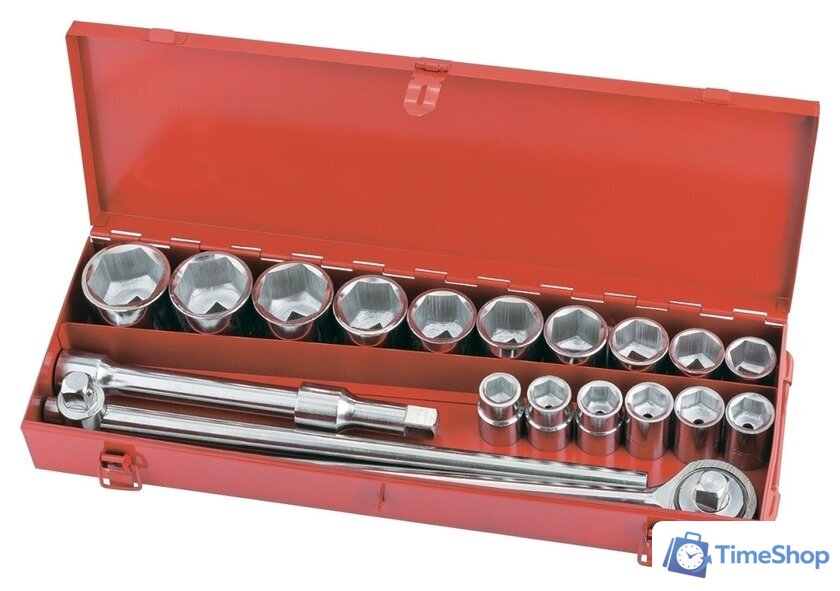 Набор трещотка с головками Matrix 13536 (20 предметов) - Изображение №2 — Интернет-магазин Time-Shop