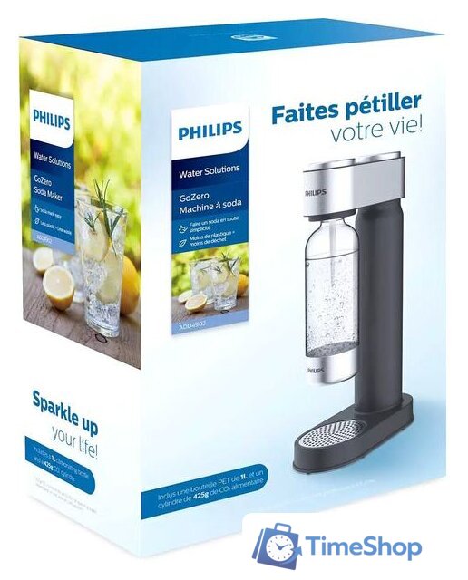 Сифон для газирования Philips ADD4902BK/10 - Изображение №4 — Интернет-магазин Time-Shop