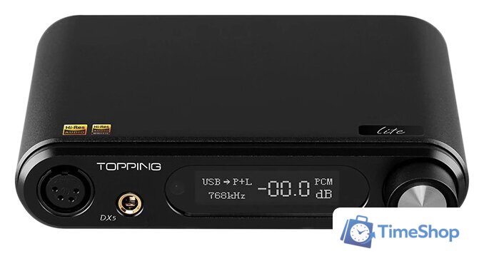 Настольный усилитель Topping DX5 Lite (черный) - Изображение №1 — Интернет-магазин Time-Shop