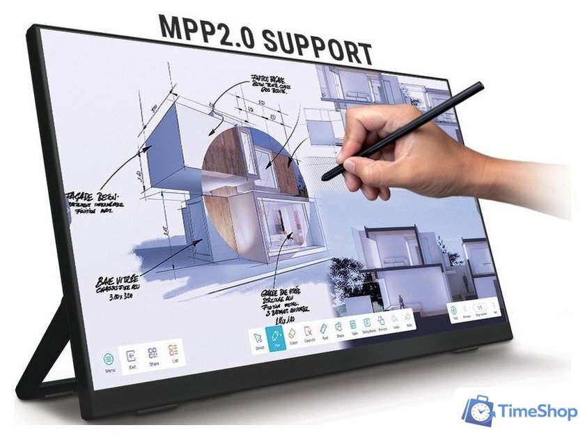 Портативный монитор iiyama ProLite T2255MSC-B1 - Изображение №9 — Интернет-магазин Time-Shop