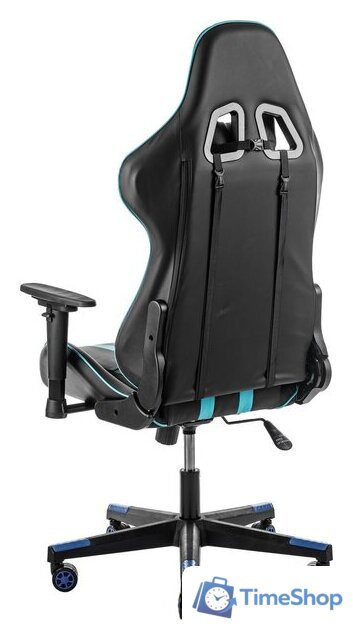 Игровое (геймерское) кресло Mio Tesoro Control 8051 (черный/синий) - Изображение №5 — Интернет-магазин Time-Shop