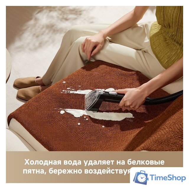 Пылесос Dreame Portable Carpet Spot Cleaner N20 Steam HNR27A (евровилка, черный) - Изображение №13 — Интернет-магазин Time-Shop