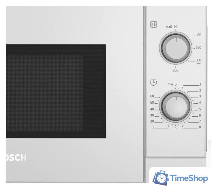 Микроволновая печь Bosch FFL020MW0 - Изображение №3 — Интернет-магазин Time-Shop