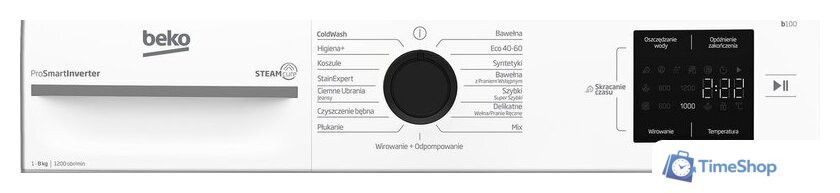 Стиральная машина BEKO BM1WFU38225WW - Изображение №2 — Интернет-магазин Time-Shop
